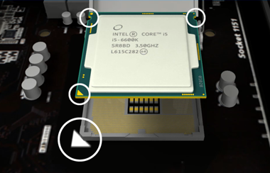 Prozessorinstallation