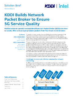 KDDI Netzwerk-Paketvermittlungslösung Kurzbeschreibung