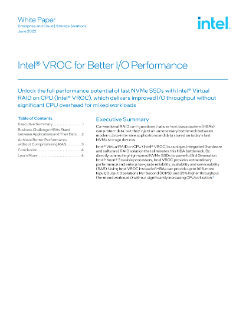 Intel® VROC für bessere E/A-Leistung