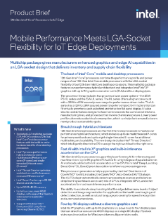 Intel® Core™ SoC für IoT Edge der 12. Generation