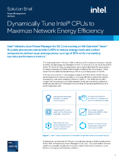 Beschreibung für den Intel® Infrastructure Power Manager