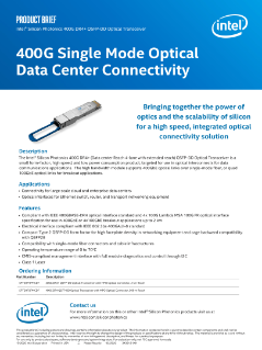 Optische 400G-Konnektivität in Rechenzentren