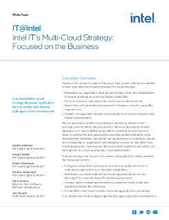 Die Cloud-Strategie von Intel IT