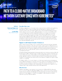 Cloud-natives Breitband-Netzwerk-Gateway (BNG) mit Kubernetes*