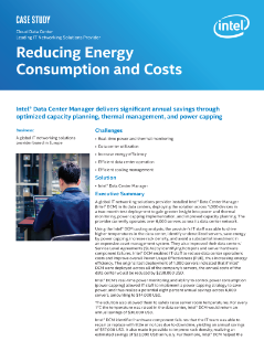 Reducing Energy Consumption and Costs