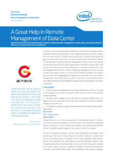 „G Cloud“ nutzt Intel® Virtual Gateway im Remote-Rechenzentrum
