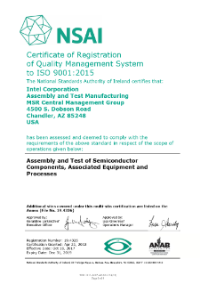TM Multi-Site Registration, CMG ISO 9001:2015