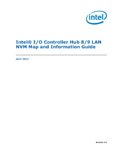 Intel® I/O-Controller-Hub 8/9 LAN NVM: Karten-und Informationstafel