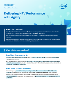 NFV-Leistung und Agilität für Kommunikationsdienstanbieter
