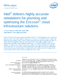 Intel® CoFluent™ Technology Optimizes Ericsson* Cloud Solutions