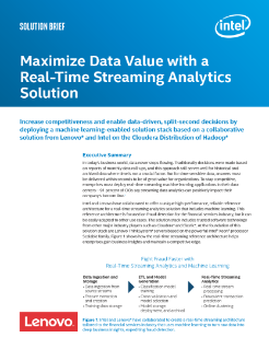 Maximieren Sie den aus Daten gezogenen Nutzen mit Echtzeit-Streaming-Analysen